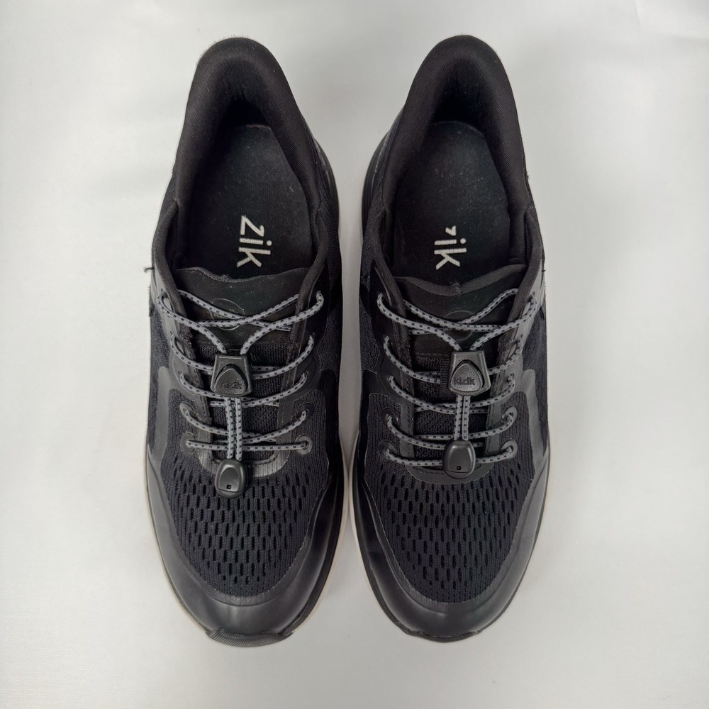 Sleek Black Women's Sneakers - Picture 5 of 14